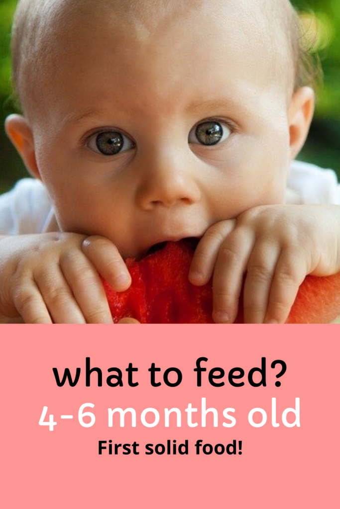 Baby First Solid Food - 4 to 6 months!! | Parenting with Sara