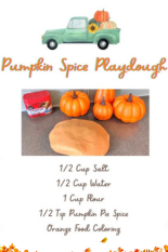 Read more about the article No cook Pumpkin Spice Playdough