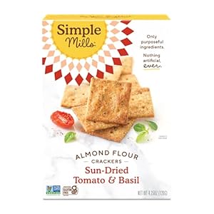 simple mills basil crackers