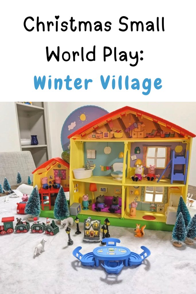 Christmas small world play for kids : winter village