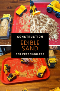 Read more about the article Edible Sand for Construction Site Play For Kids