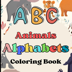 ABC animals coloring book