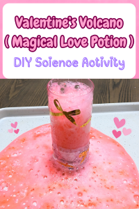 Read more about the article Valentine’s Volcano – Love Potion: A Fun Science Activity for Kids